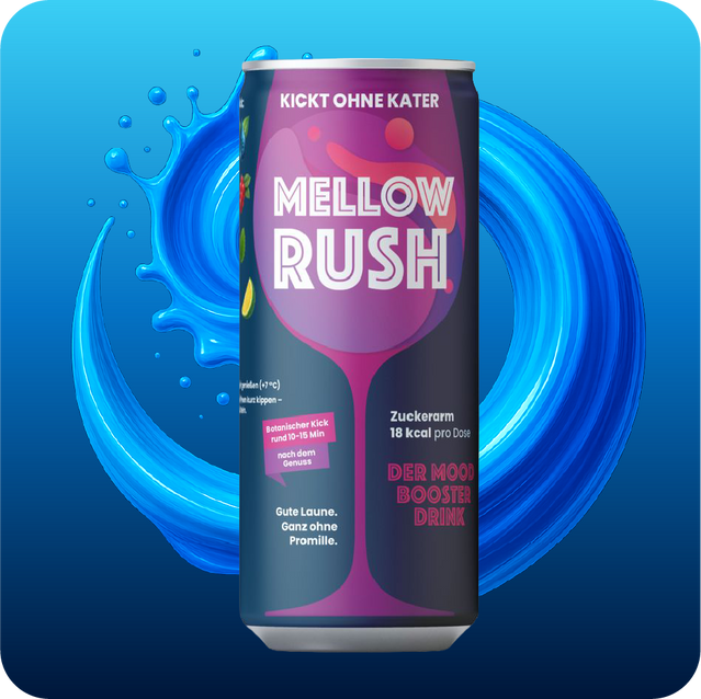 Mellow Rush Single Can - front