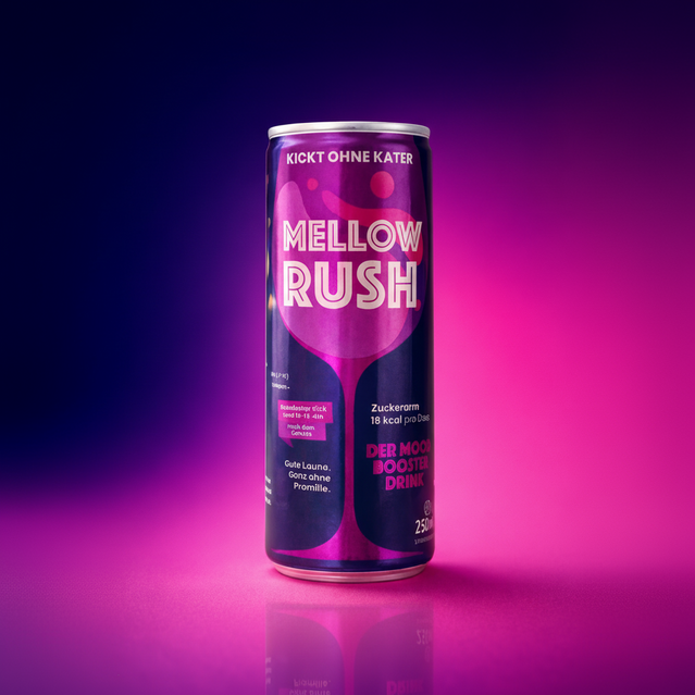 Mellow Rush Single Can - front